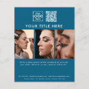Search for blue flyers Beauty salon