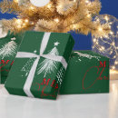 Search for pine green wrapping paper Simple