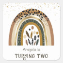 Search for tribal birthday party stickers Boho