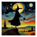 Search for castle at night art Witch