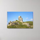 Search for dorset canvas prints Corfe