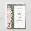 Search for blush and silver wedding invitations Floral