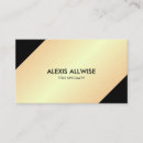Search for gradient business cards Golden