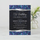 Search for mermaid scales invitations Purple