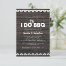 Search for i do bbq bridal shower invitations Rustic