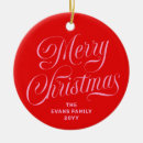 Search for pink christmas tree decorations Typography