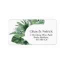 Search for tropical design return address labels Watercolor