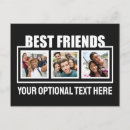 Search for unique best friend postcards Friendship