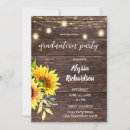 Search for string lights graduation invitations Floral