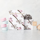Search for white owl wrapping paper Pattern