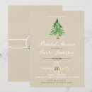 Search for pine tree bridal shower invitations Forest