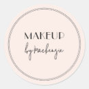 Search for makeup stickers Typography