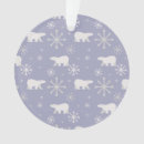 Search for holiday polar bear christmas tree decorations Snow
