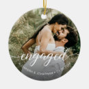 Search for first engagement christmas tree decorations Our first engaged