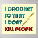 Search for crochet posters Humour
