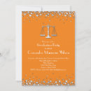 Search for orange silver invitations Party