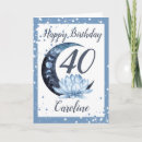 Search for lotus flower birthday cards Blue