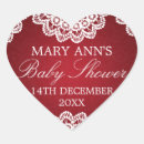 Search for lace baby shower stickers Elegant