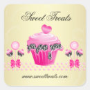 Search for gold cupcake stickers Elegant