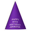 Search for purple paper party hats Cute