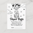 Search for ticket place cards Diaper raffle ticket