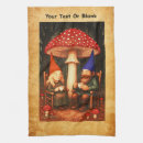 Search for gnome tea towels Mushroom