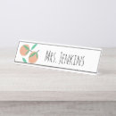 Search for orange name plates Simple