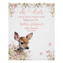 Search for woodland baby shower posters Girl