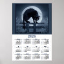Search for moon calendar posters 2026