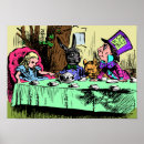 Search for party nursery art Mad hatter
