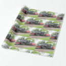 Search for christmas train wrapping paper Red