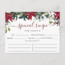 Search for christmas recipe cards Rustic