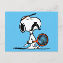 Search for tennis postcards Charlie brown