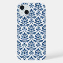 Search for blue damask pattern iphone cases Vintage