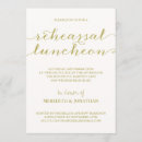 Search for rehearsal luncheon invitations Calligraphy