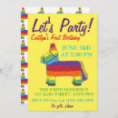 Search for donkey birthday invitations Cinco de mayo