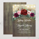 Search for garland wedding invitations Burgundy