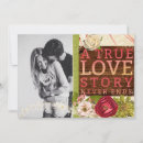 Search for true love invitations Roses