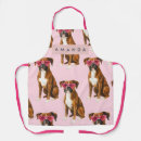 Search for boxer dog aprons Vintage