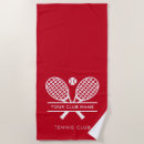 Search for team beach towels Red