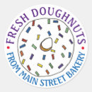 Search for fresh baked stickers Doughnut
