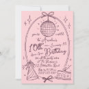 Search for purple disco ball invitations Pink and purple