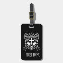 Search for gothic luggage tags Black and white