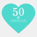 Search for 50 and fabulous birthday stickers 50th