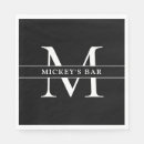 Search for monogram napkins Bar