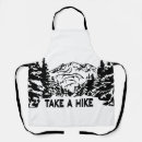 Search for active long aprons Black and white