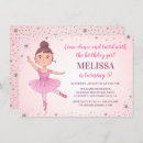Search for cute ballerina birthday invitations Stars