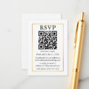 Search for white gold frame rsvp cards Minimalist