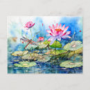 Search for dragonfly stamp postcards Water