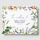 Search for wildflowers wedding guest books Summer